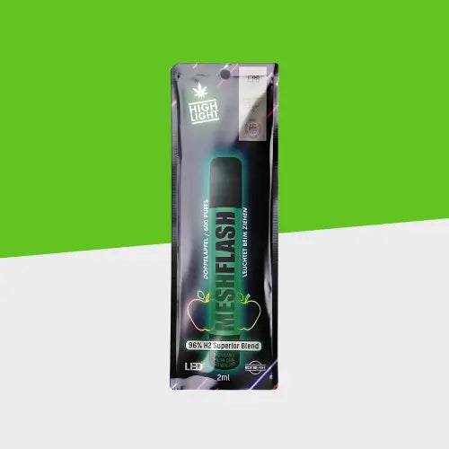 Mesh Flash H2 Superior Blend Vape - Doppelapfel 2ml