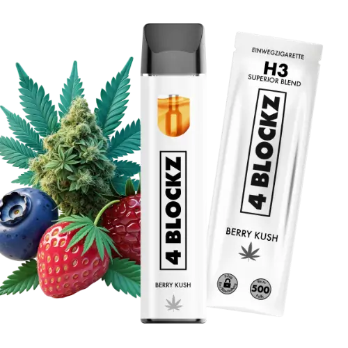 4Blockz H3 Superior Vape - Blackberry Kush