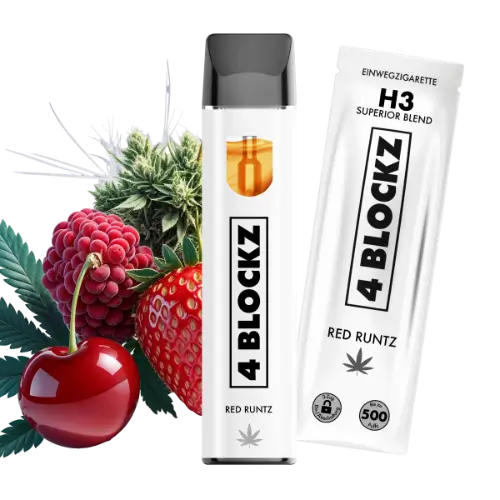 4Blockz H3 Superior Vape - Red Runtz