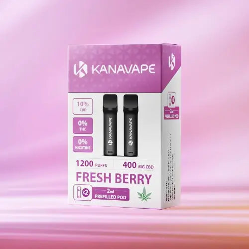 Kanavape CBD Vape Pod - Fresh Berry (2 Pods)