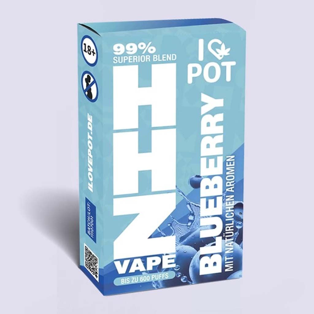 I Love Pot HHZ Vape - Blueberry 1ml