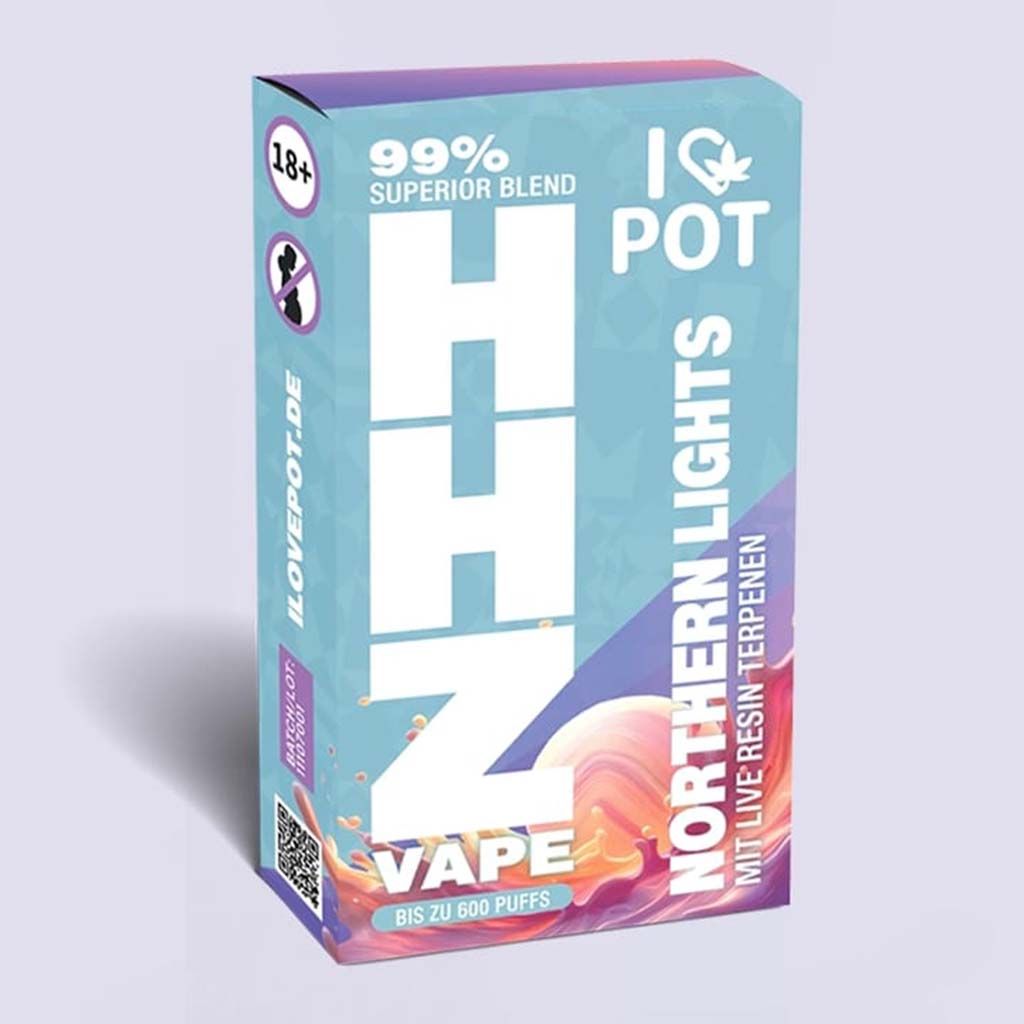 I Love Pot HHZ Vape - Nothern Lights 1ml