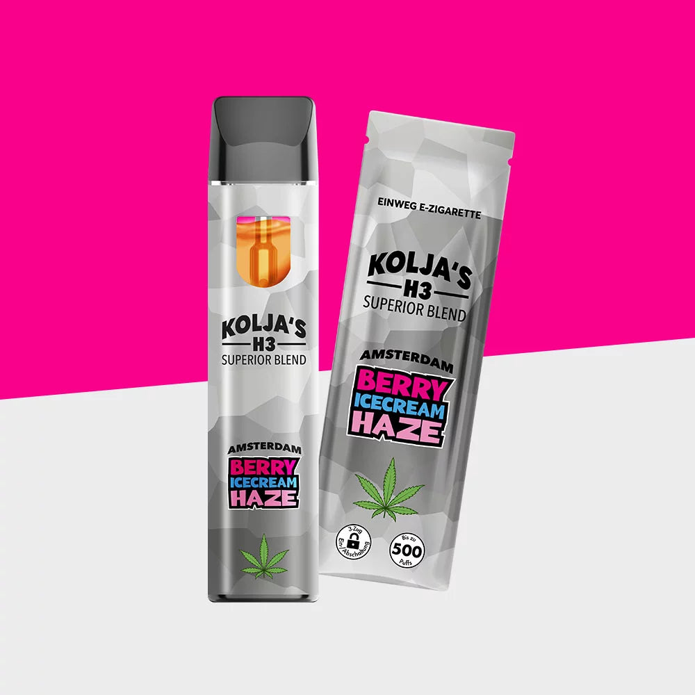 Kolja's - Berry Icecream Haze – H3 - Einweg Vape
