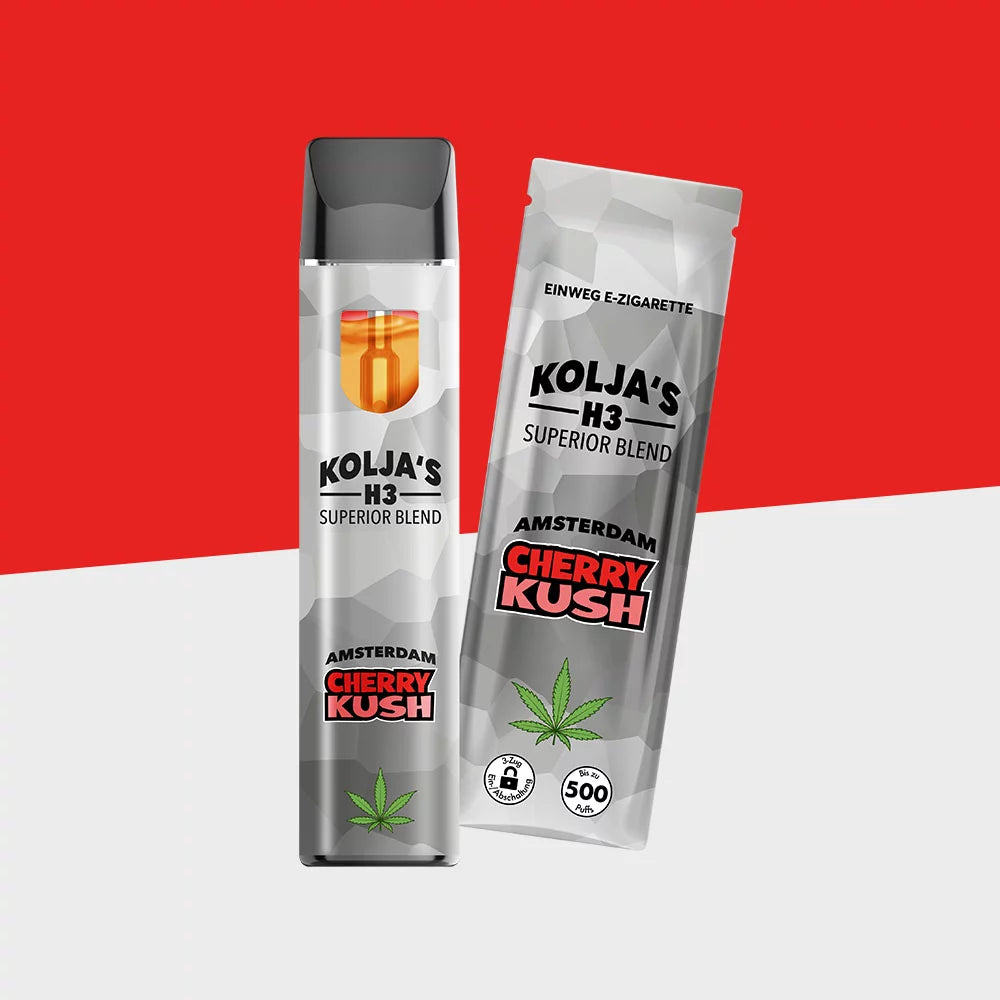 Kolja's - Cherry Kush – H3 - Einweg Vape