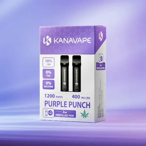 Kanavape CBD Vape Pod - Purple Punch (2 Pods)