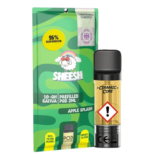 Sheesh 10-OH H2 Superior Pod - Apple Splash 2ml