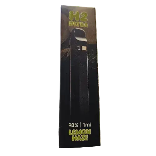 Happy Hemp H2 Ultra Einweg Vape 98% - Lemon Haze