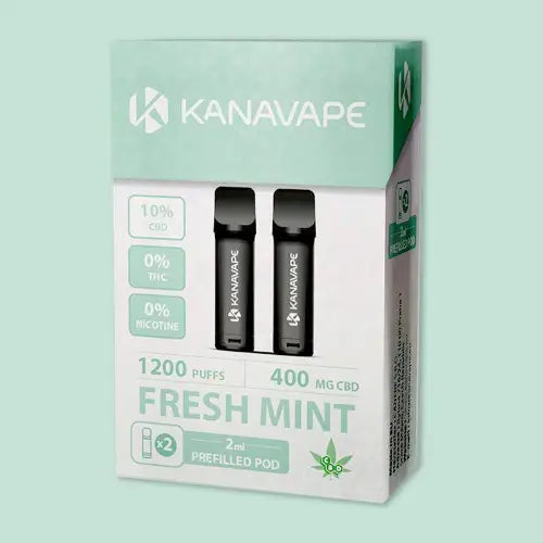 Kanavape CBD Vape Pod - Fresh Mint (2 Pods)