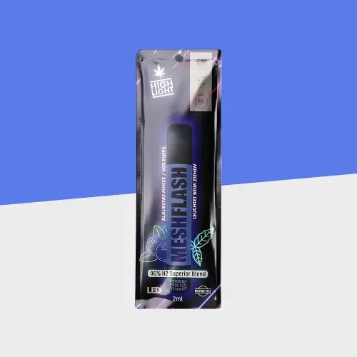 Mesh Flash H2 Superior Blend Vape - Blaubeere Minze 2ml