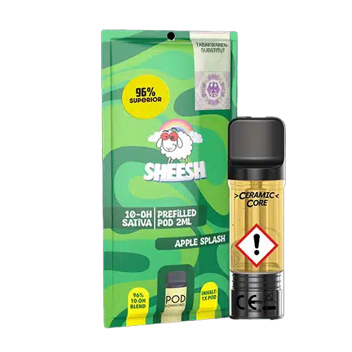 Sheesh 10-OH H2 Superior Pod - Apple Splash 2ml