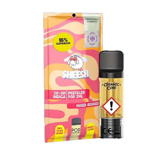 Sheesh 10-OH H2 Superior Pod – 96% Superior Blend - Mixed Berries