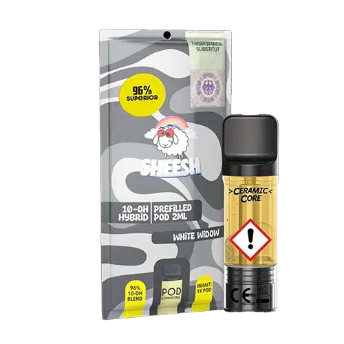 Sheesh 10-OH H2 Superior Pod - White Widow 2ml