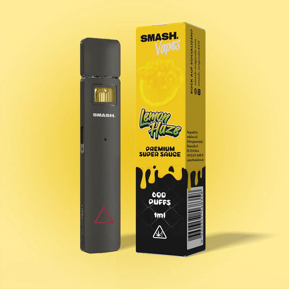 SMASH V3 10-OH Super Sauce Vape - Lemon Haze 1ml