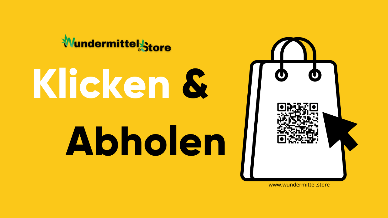 Klicken und Abholen CBD Produkte