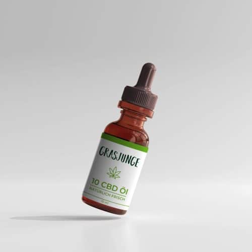 Grasjunge CBD Öl - MCT Broad Spectrum 10% CBD