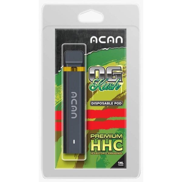 ACAN GOLD HHC Disposable Vape 95% HHC – OG Kush 1ml