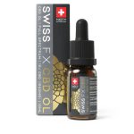 Swiss FX CBD Öl 10 Vollspektrum - Fläschchen mit Packung